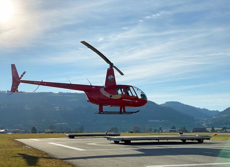 Picture 3 for Activity Bern: Private 54-Min Lakeland Helicopter Tour-up to 3 People