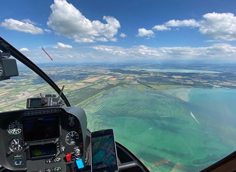 Picture 2 for Activity Bern: Private 54-Min Lakeland Helicopter Tour-up to 3 People