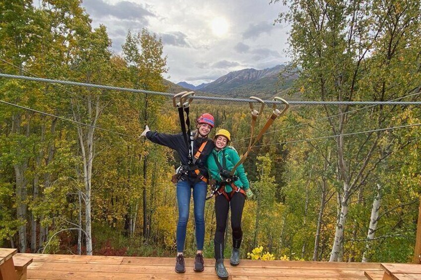 Our guides are course certified and can’t wait to zip with you!