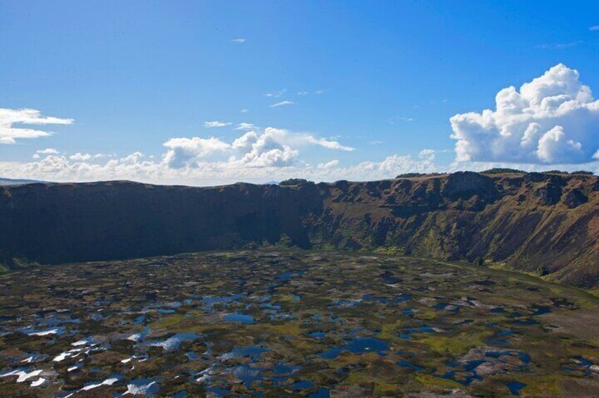 Private Tour Rano Kau and Orongo the City of the Kings Rapa Nui
