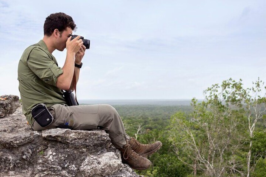 Helicopter Tour to El Mirador and its Monumental Pyramids