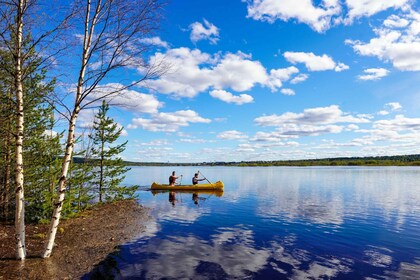 Rovaniemi : Aventure de canoë toute la journée