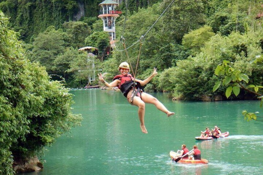 Kemer 3 in 1 Tour Rafting Quad Safari and Zipline Experience