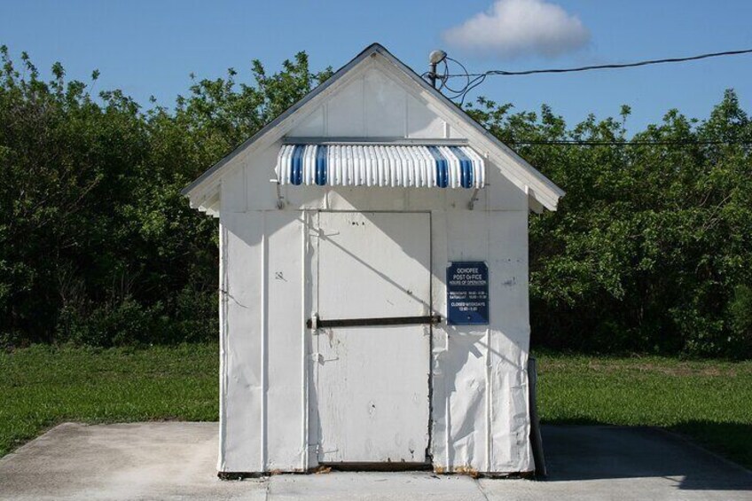 Pick up one-of-a-kind souvenir at America's smallest post office.
