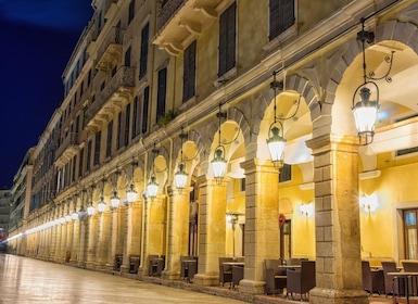 Corfu Town: Evening Guided Tour With Wine