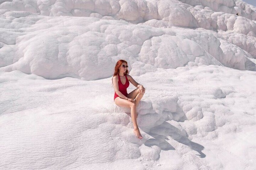 Independent Pamukkale Tour From Izmir With Hot Air Balloon Flight