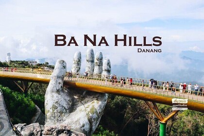 1-daagse Golden Bridge- en Ba Na Hills-tour met 2-wegs kabelbaan