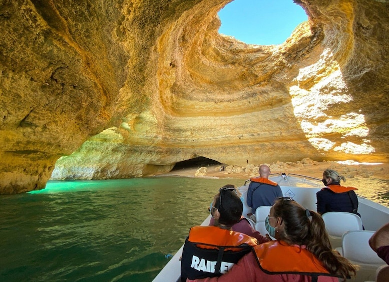 Picture 7 for Activity From Portimão: Algar de Benagil and Sea Caves Boat Tour
