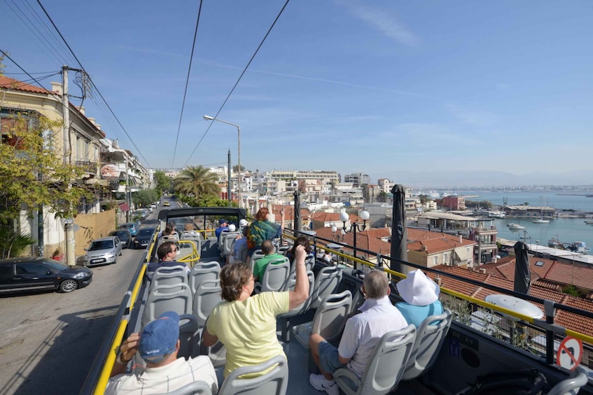 Picture 5 for Activity Athens, Piraeus, and Coastline: Blue Hop-On Hop-Off Bus