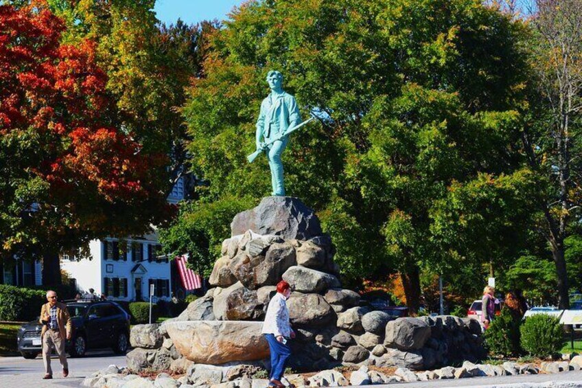 Minute Man Statue in Lexington