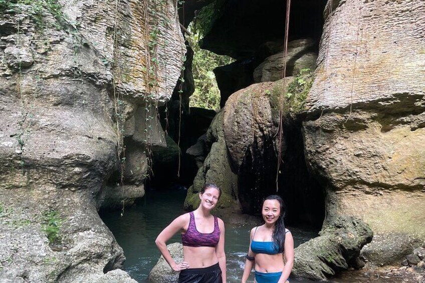 Rainforest Caves and Waterfalls Exploration with Transportation 
