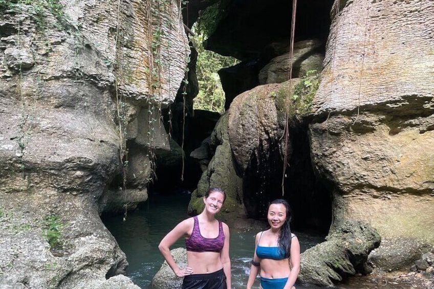 Rainforest Caves and Waterfalls Exploration with Transportation