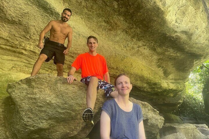 Rainforest Caves and Waterfalls Exploration with Transportation 