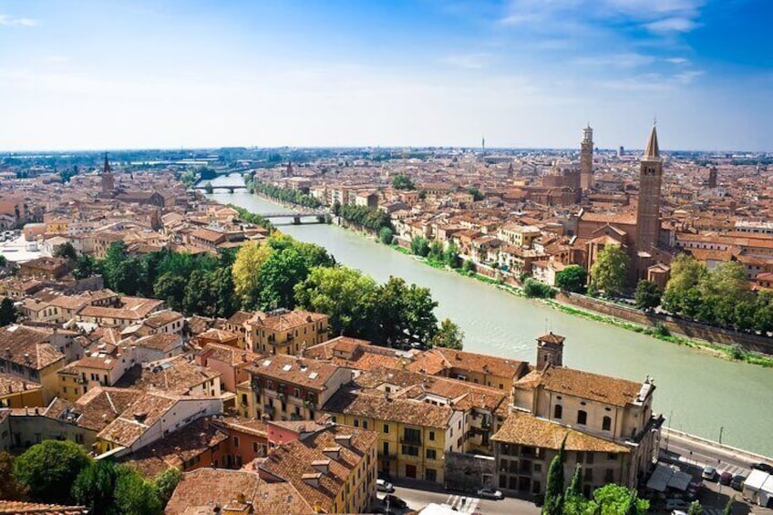 Best of Verona Tour by high speed train from Venice