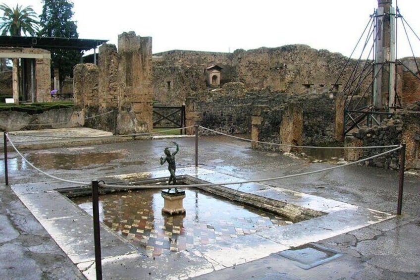 Pompeii Sorrento and Amalfi Coast group tour