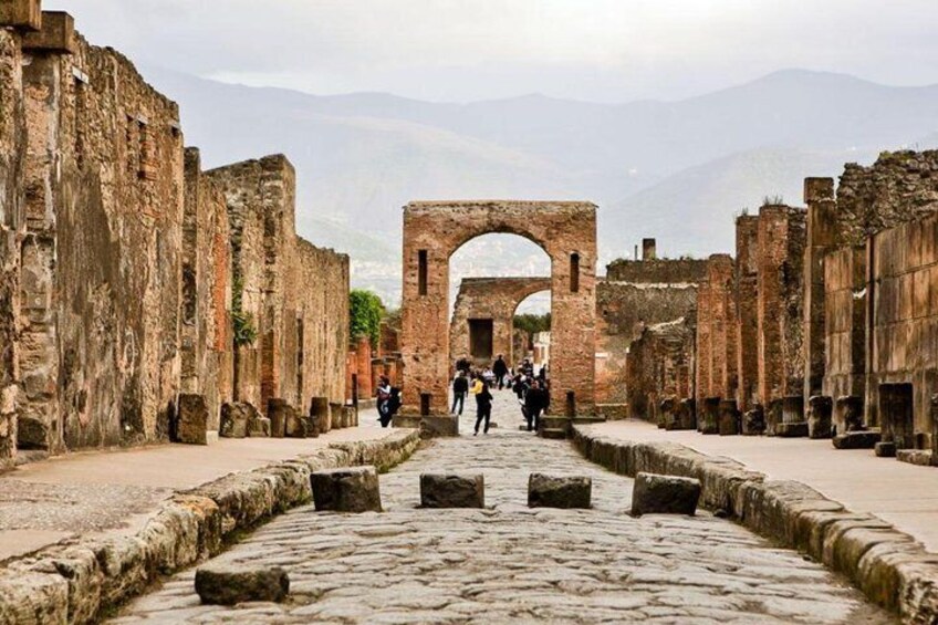 Pompeii Sorrento and Amalfi Coast group tour