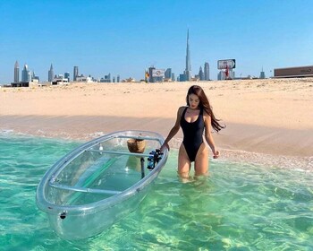 Dubái: experiencia de kayak transparente con vistas al Burj Khalifa