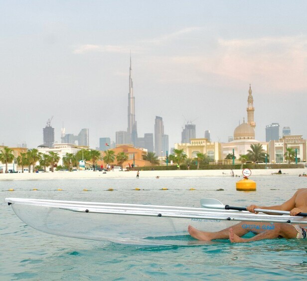 Picture 6 for Activity Dubai: Clear Kayaking Experience with Burj Khalifa View