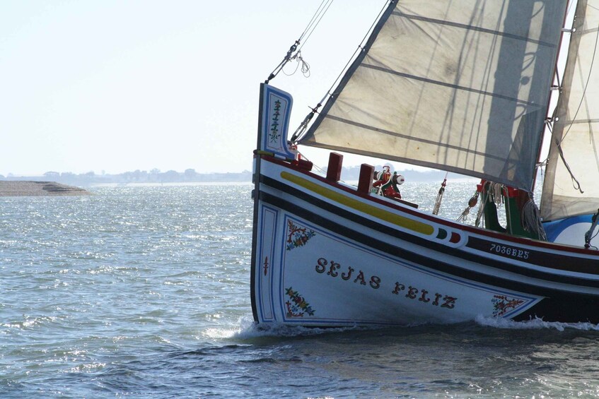 Picture 2 for Activity Lisbon: River Tagus Sightseeing Cruise in Traditional Vessel