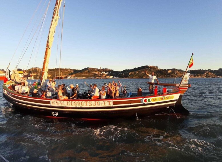 Picture 8 for Activity Lisbon: River Tagus Sightseeing Cruise in Traditional Vessel