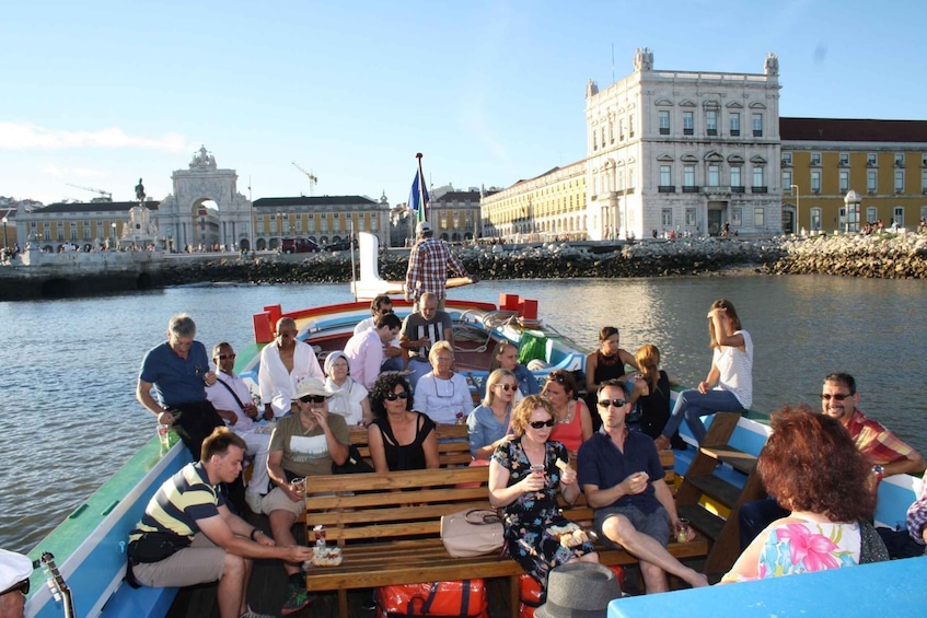 Picture 4 for Activity Lisbon: River Tagus Sightseeing Cruise in Traditional Vessel