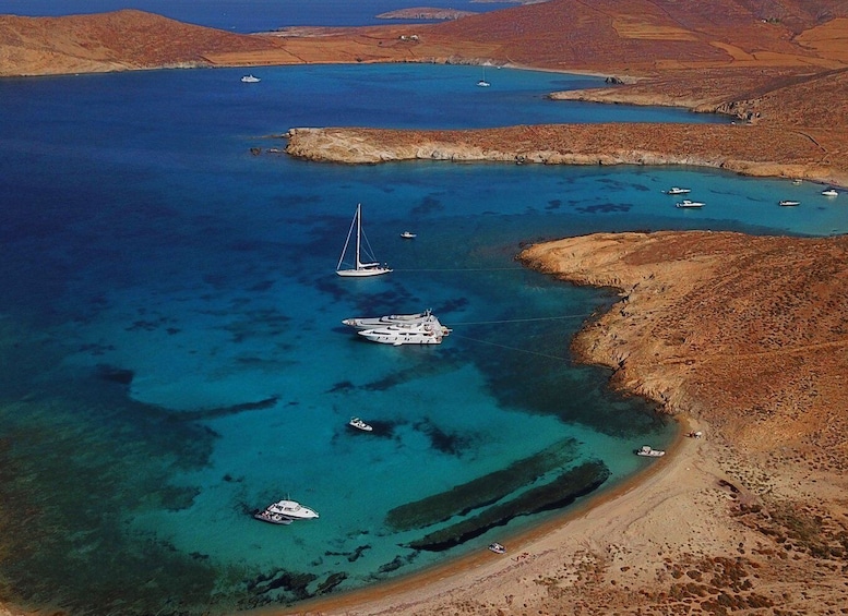 Picture 4 for Activity From Naousa: Private Cruise to Delos and Rhenia Island