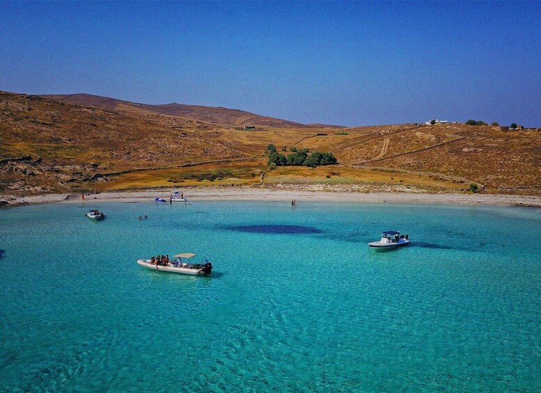 Picture 3 for Activity Private boat cruise to Delos and Rhenia Island