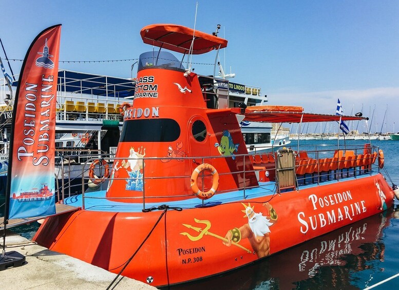 Picture 6 for Activity Submarine Cruise with Underwater Views from Rhodes