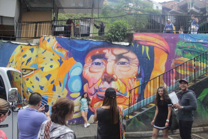 Picture 21 for Activity Medellín: Comuna 13 Graffiti Tour w/Street Food & Cable Car