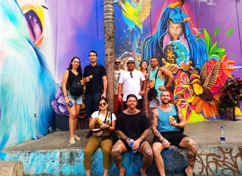 Picture 4 for Activity Medellín: Comuna 13 Graffiti Tour w/Street Food & Cable Car
