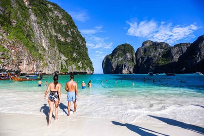 Krabi: Phi Phi Islands Speedboat Tour mit Buffet Mittagessen