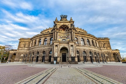 Dresda: Tour espresso a piedi con un abitante del luogo