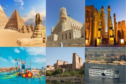 11 Days Cairo Alexandria Aswan Luxor Hurghada by flight Tour Pack