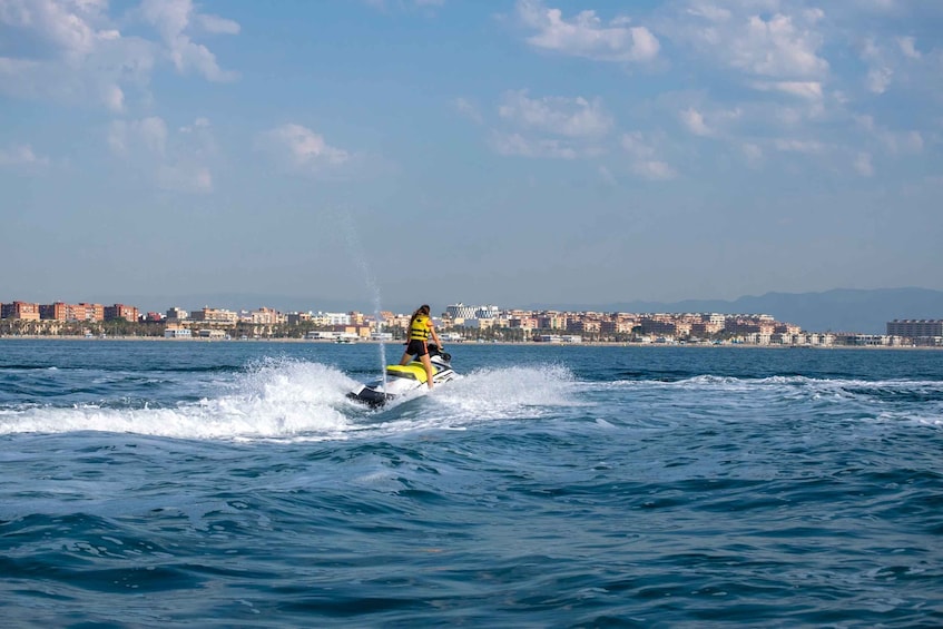 Picture 3 for Activity Valencia: Jet Ski Tour with Paddle Surf