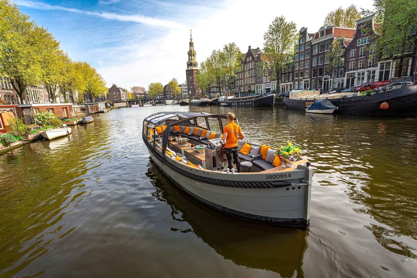 Picture 5 for Activity Amsterdam: Canal Belt Private Beer Boat Tour