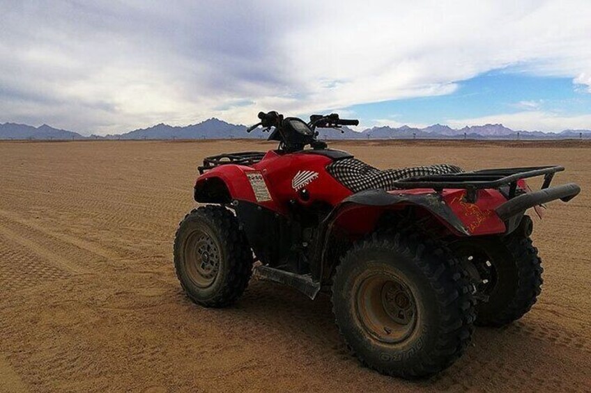 ATV Quad Adventure with Echo Mountain at Sharm Desert 