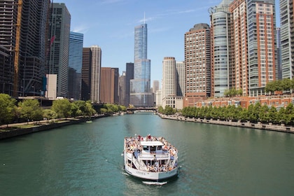 Chicago River : Croisière architecturale guidée d'une heure et demie