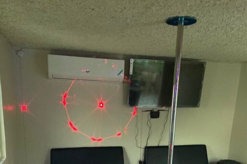 Bar tv area