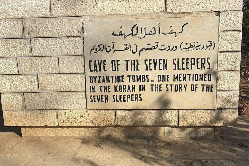 Seven Sleepers Cave and King Abdullah Mosque Islamic Private Tour