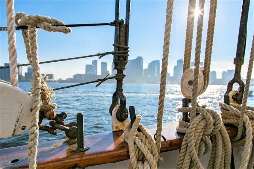 Sunset Sailing Cruise on a Tall Ship in Boston Harbor