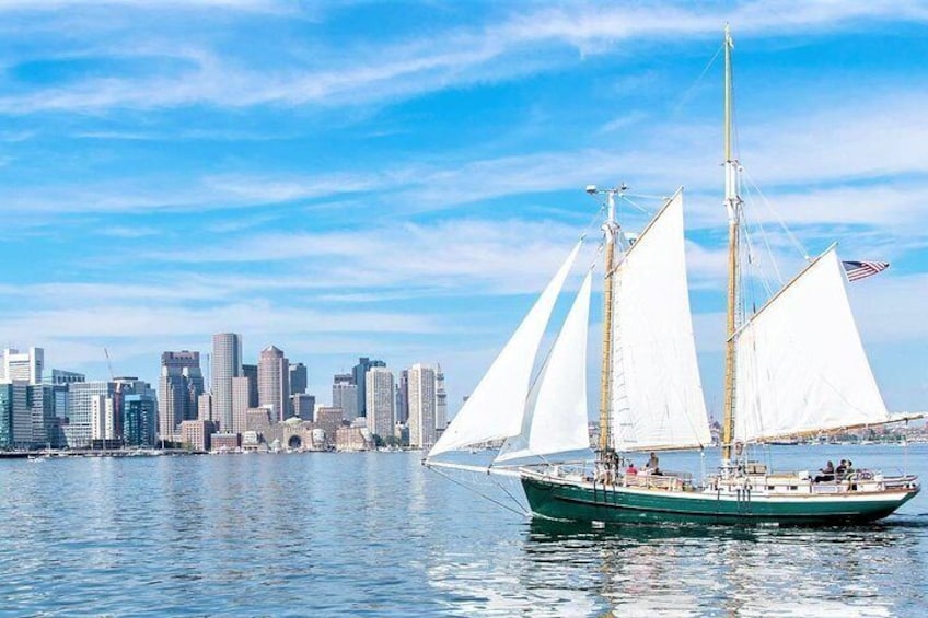 Sunset Sailing Cruise on a Tall Ship in Boston Harbor