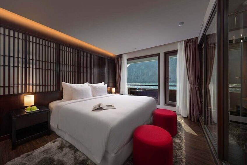  Scarlet Pearl Cruises - BEST Luxury Halong Bay & Lan Ha Bay Trip 2Days 1Night