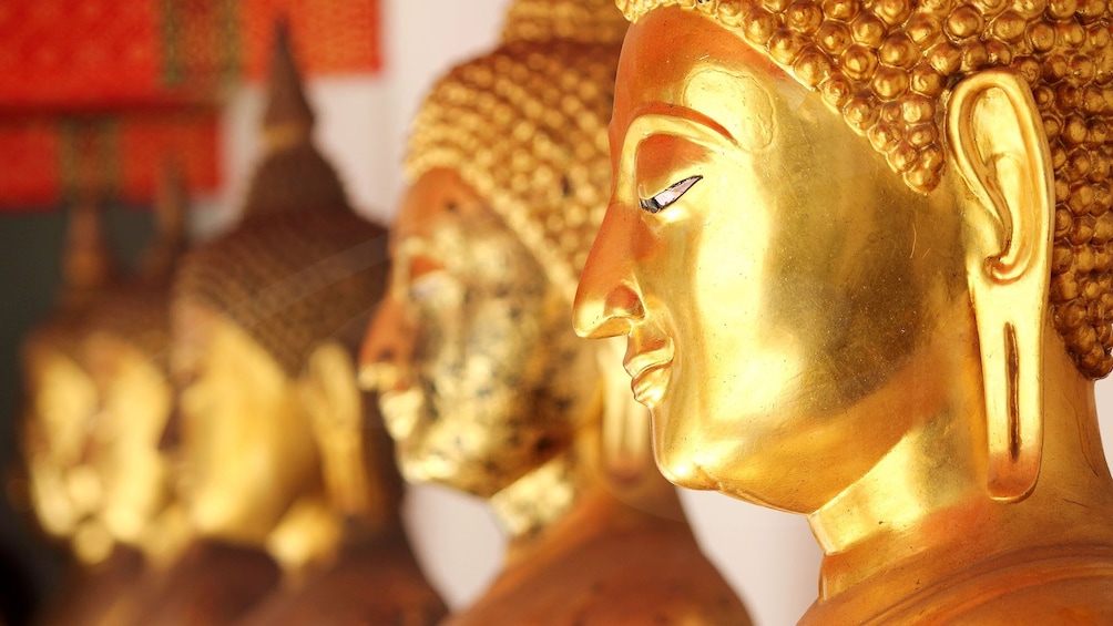 Private Floating Market And Reclining Buddha Temple Tour