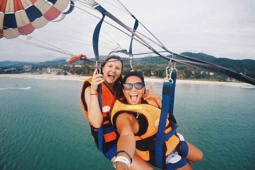 Parasailing in Langkawi