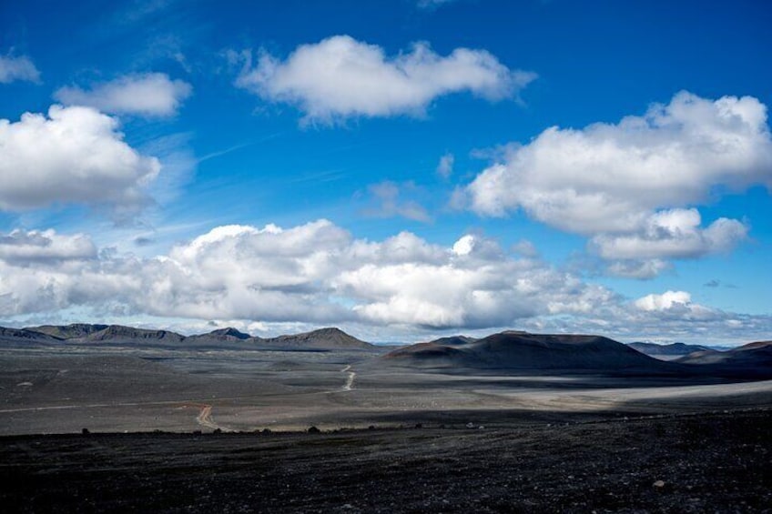 The Icelandic Highland desert.