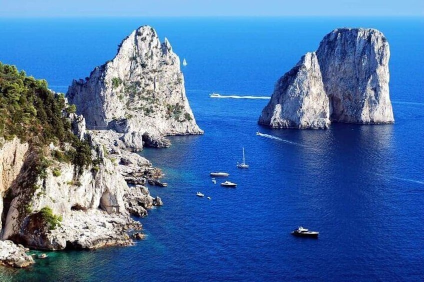 Capri & Anacapri from Naples