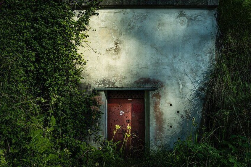 Entrance to the former underground command centre bunker system. Copyright Dan Winters Photography.