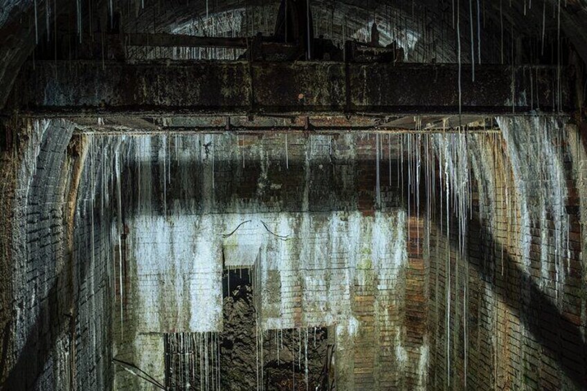 Section of the original tunnel system. 
Copyright Dan Winters Photography.