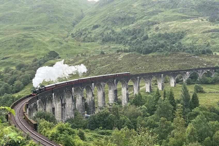 Glenfinnan Viaduct & Jacobite Steam Train