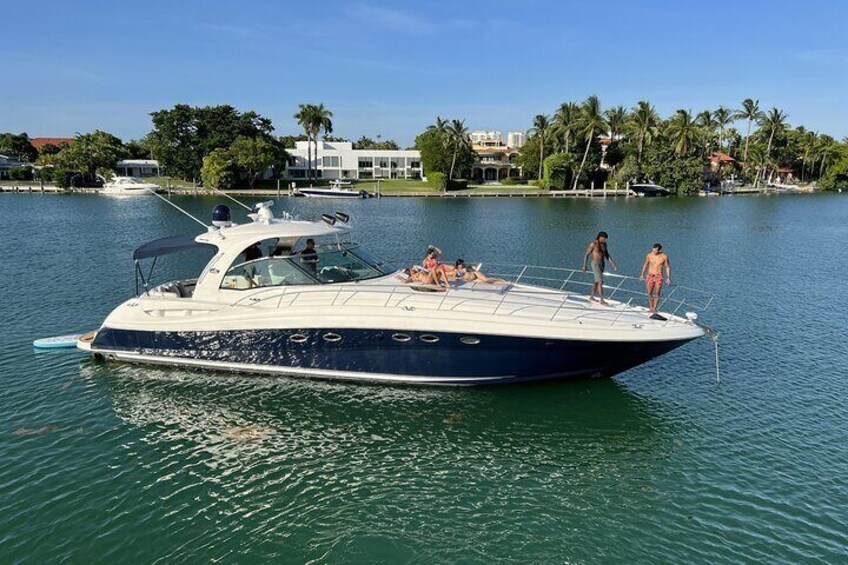 South Beach of Miami Bachelorette Boat Day